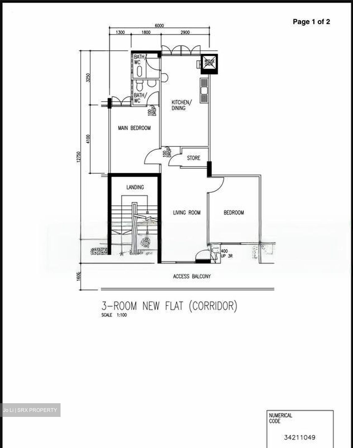 Blk 3 Ghim Moh Road (Queenstown), HDB 3 Rooms #461444361